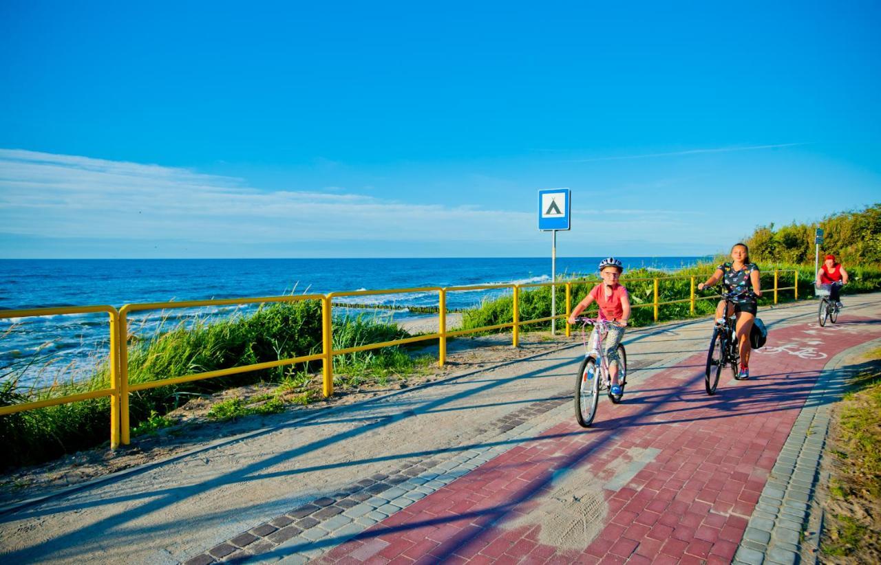 Aqua Resort Apartments-Aqua Park No Limit, Parking Kolobrzeg Bagian luar foto