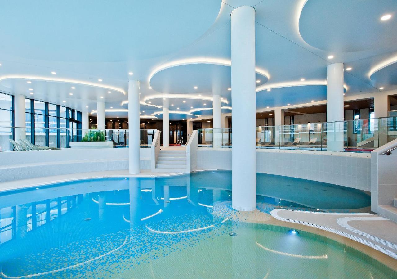 Aqua Resort Apartments-Aqua Park No Limit, Parking Kolobrzeg Bagian luar foto