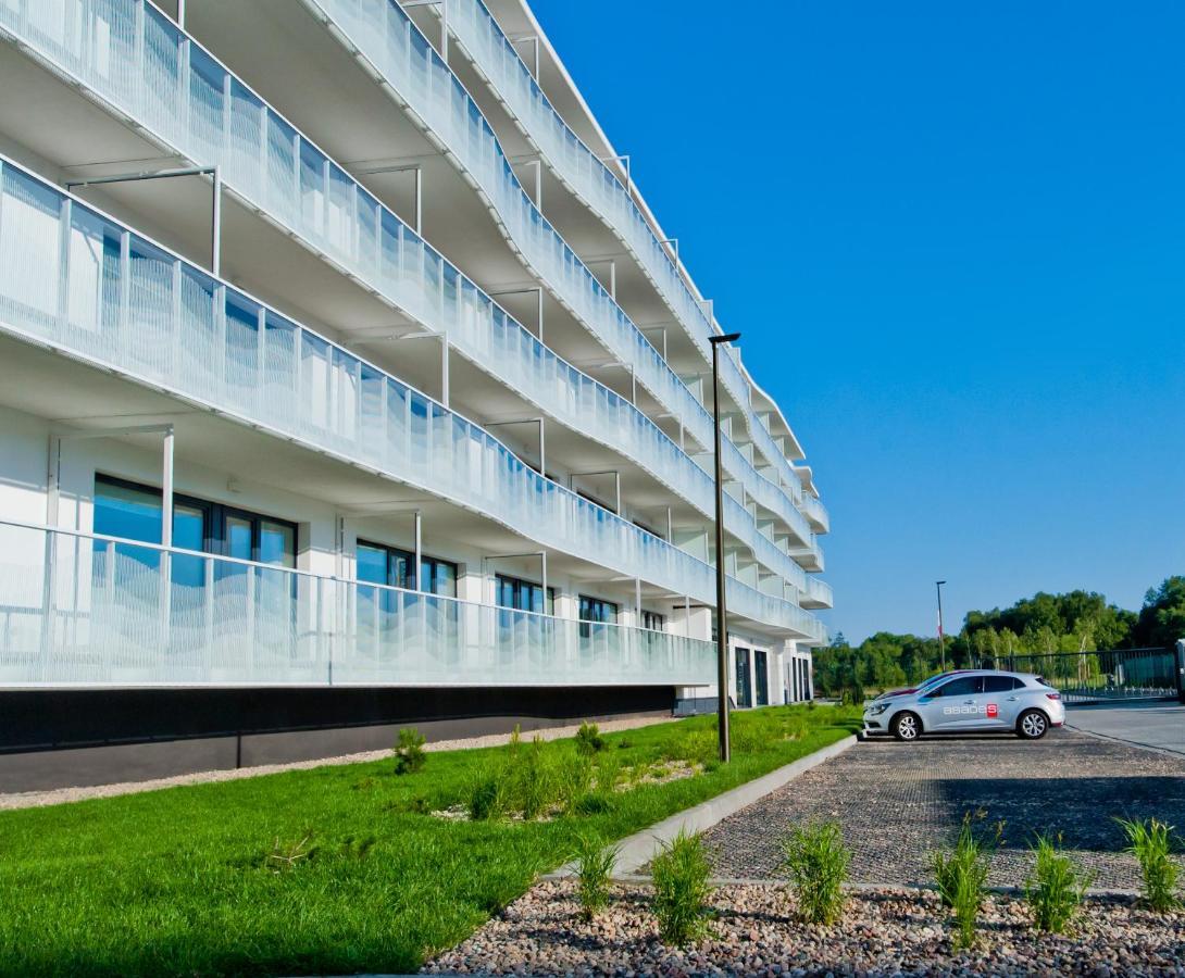Aqua Resort Apartments-Aqua Park No Limit, Parking Kolobrzeg Bagian luar foto