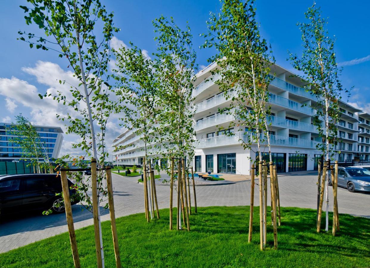 Aqua Resort Apartments-Aqua Park No Limit, Parking Kolobrzeg Bagian luar foto