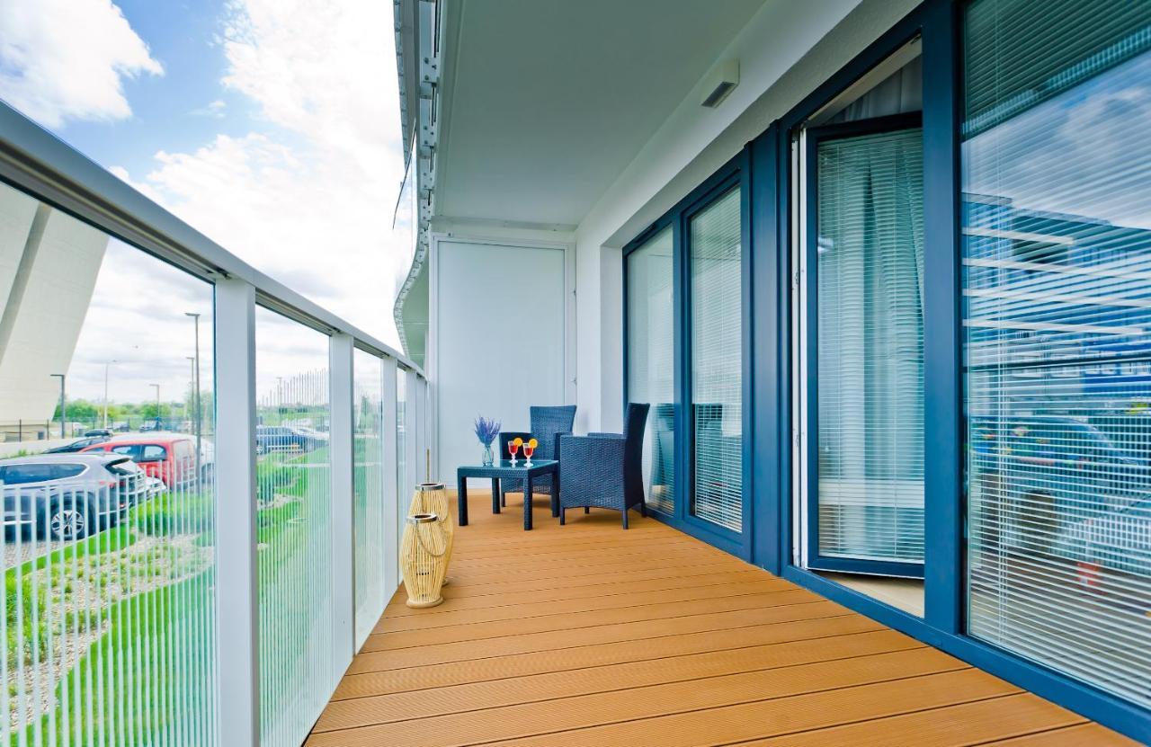 Aqua Resort Apartments-Aqua Park No Limit, Parking Kolobrzeg Bagian luar foto