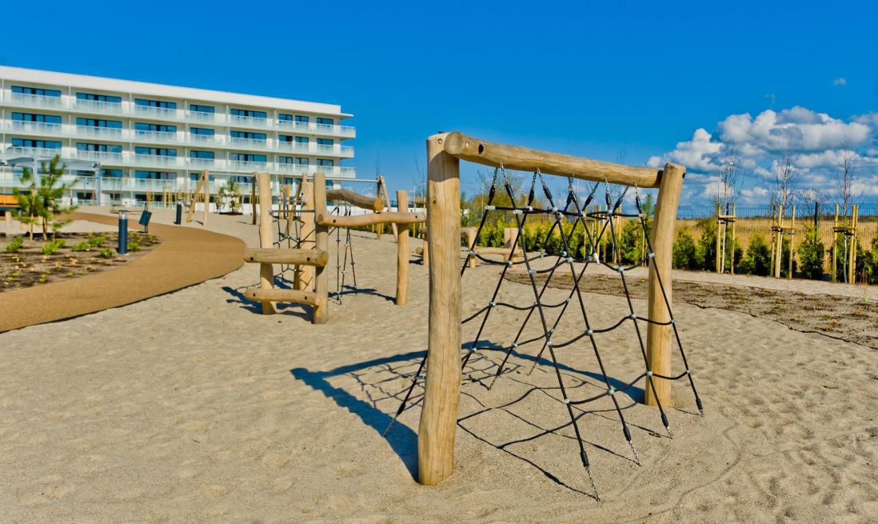 Aqua Resort Apartments-Aqua Park No Limit, Parking Kolobrzeg Bagian luar foto